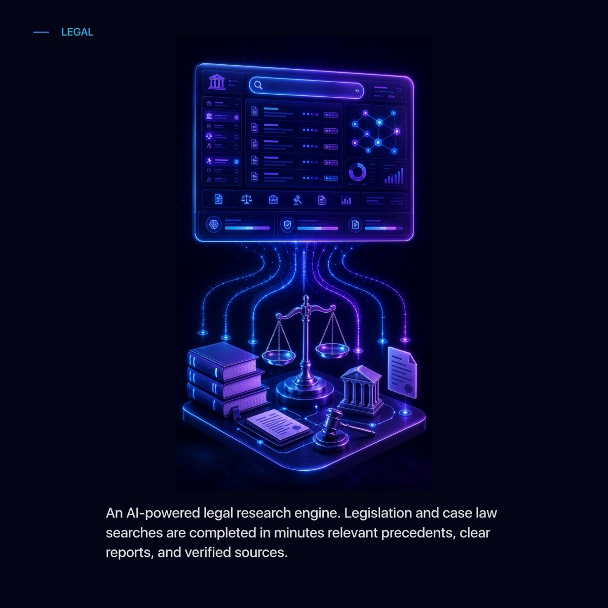 Legal research panel